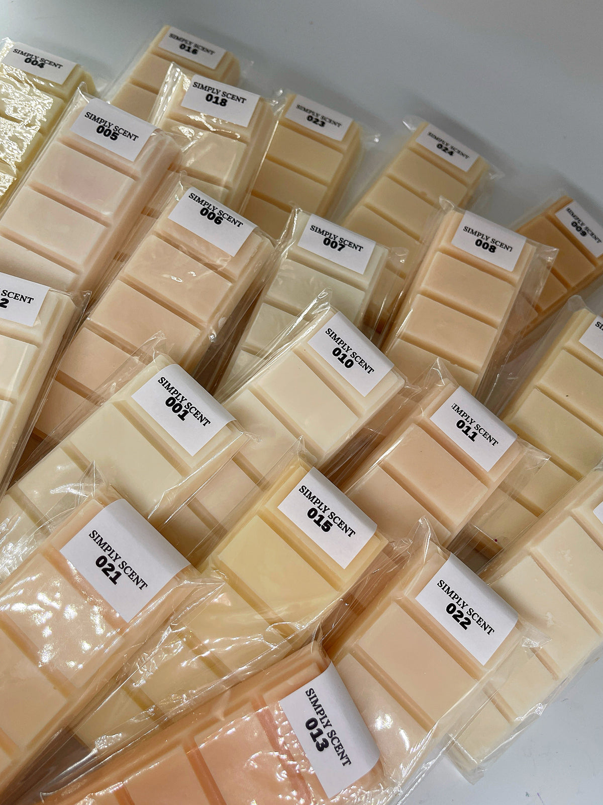 Simply Scent - SnapBars (Je nach Sorte: Verlust Duftintensität, ggf. Schriftzüge auf Verpackung)